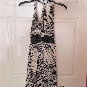 Marciano Black and Cream Dress Only Worn Once
